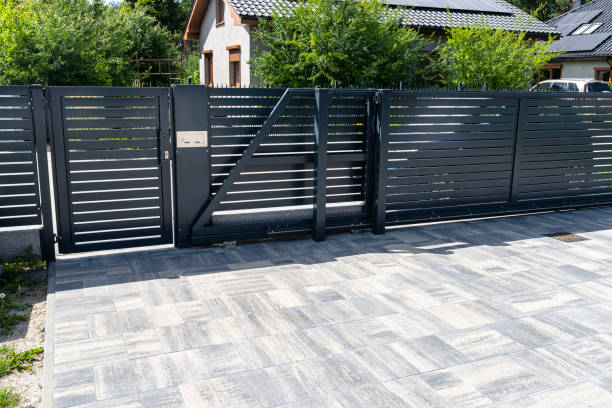Residential Paver Driveway in Lowell, MI